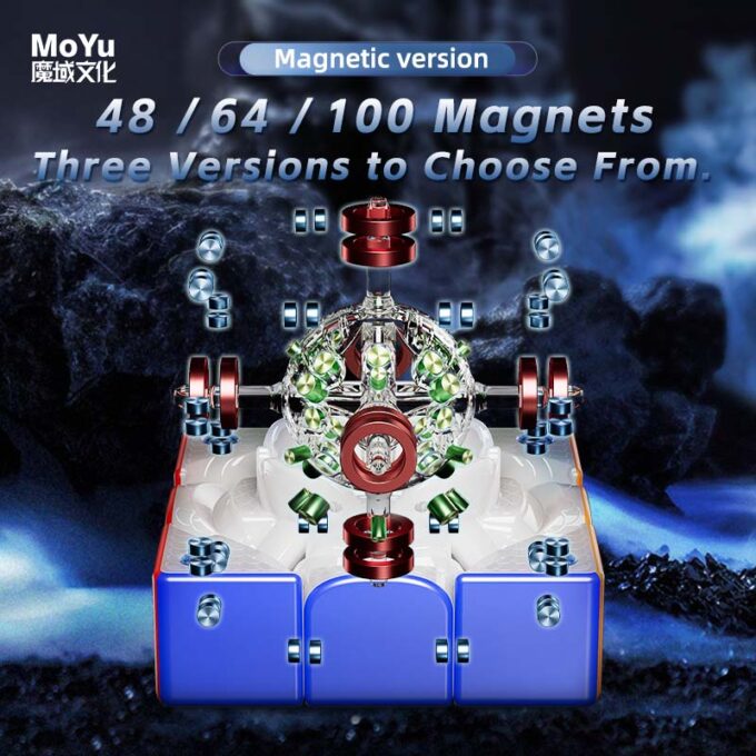 MoYu WeiLong V11 3x3 Maglev 20-Magnet Ball Core UV